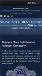 Mobile Screenshot of maineinstrumentflight.com