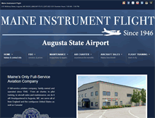 Tablet Screenshot of maineinstrumentflight.com